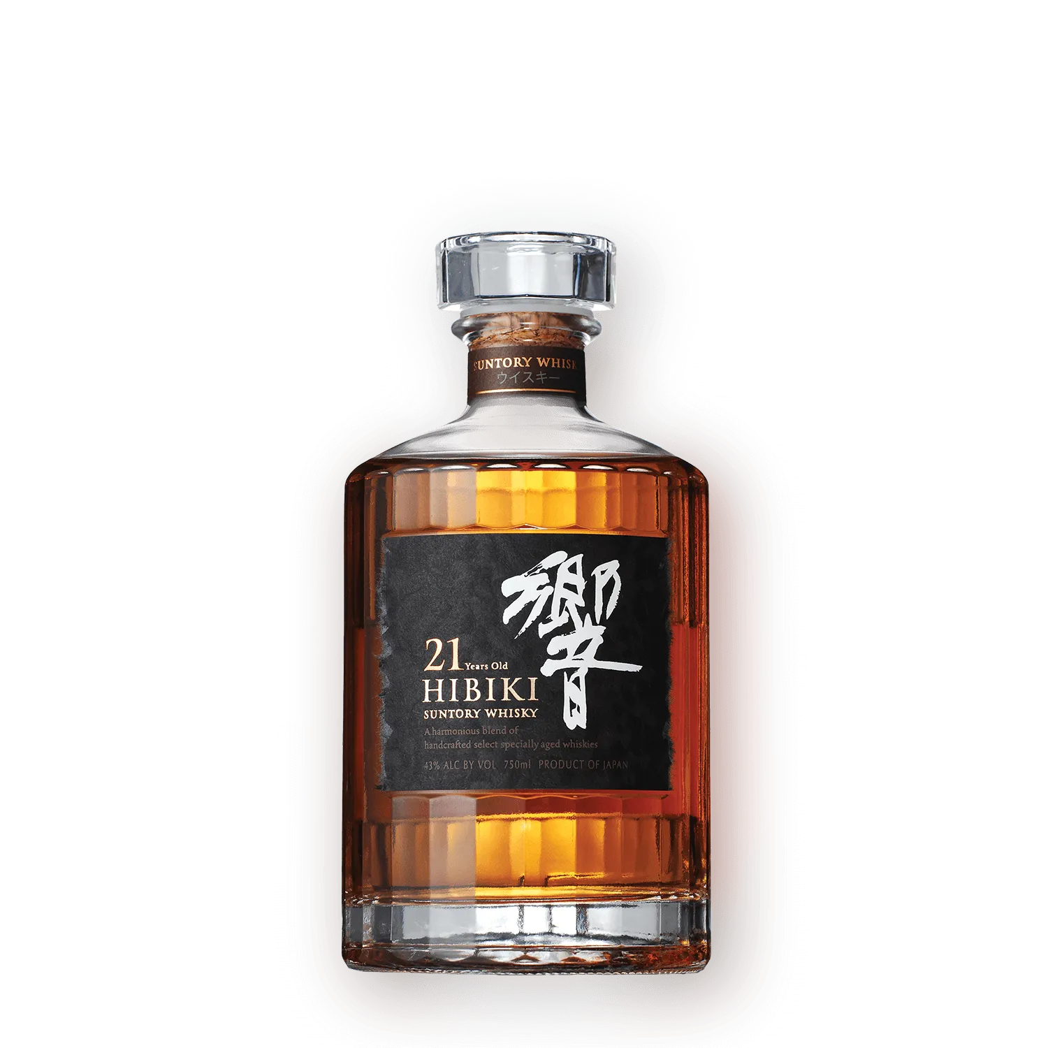Bottle of hibiki 21 year